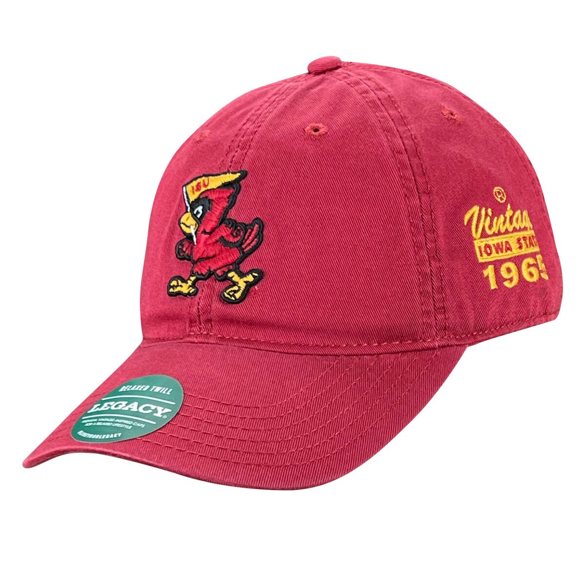 L2 Pennant Cy Weathered Cardinal Hat